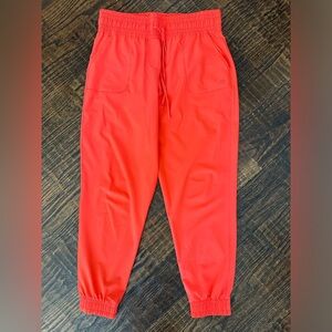 Albion Destination Large Joggers in Poppy Red-Orange
